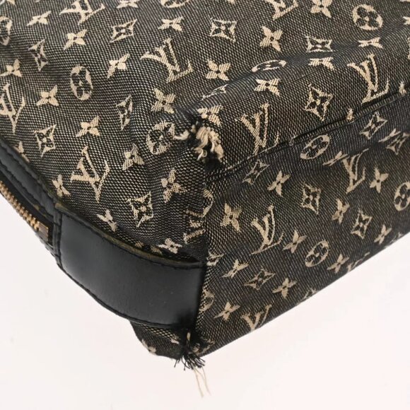 LOUIS VUITTON Monogram mini Noir M92208 hand bag - Picture 10 of 12